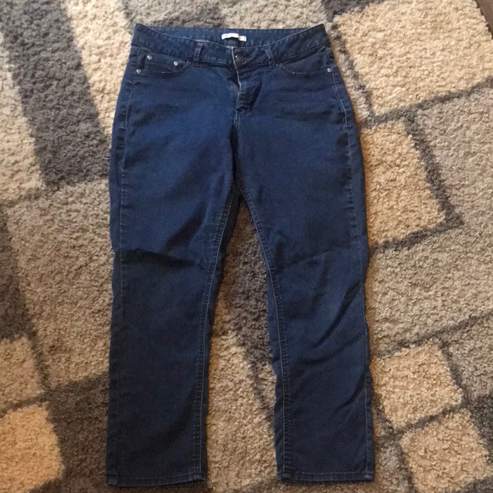 Lee mid rise skinny jeans